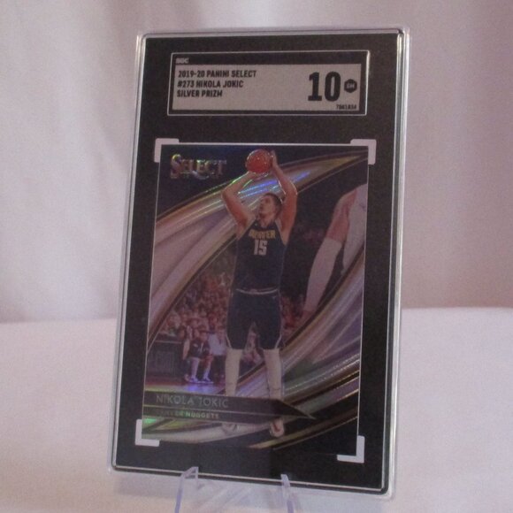 2019-20 Panini Select Courtside Prizm Silver Nikola Jokic SSP 273 SGC 10 - Picture 1 of 4